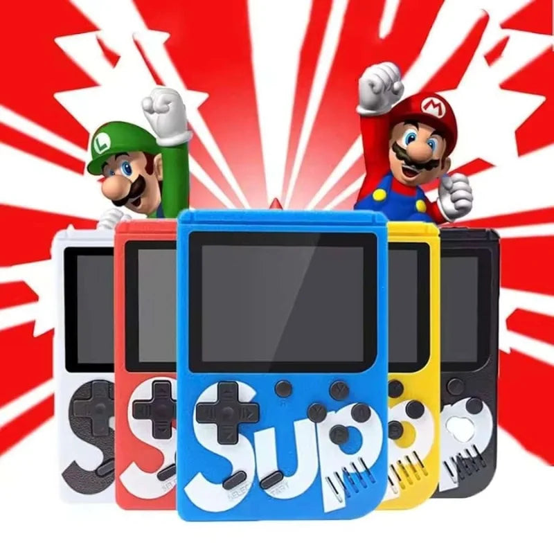 Portable Handheld Game Console – 400 Built-in Classic Games, 3.0-Inch Screen