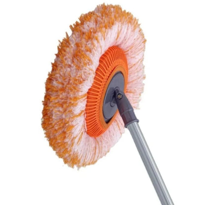 360° Rotating Microfiber Floor Mop with 2 Replacement Mop Heads