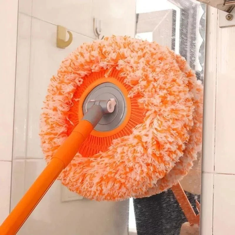 360° Rotating Microfiber Floor Mop with 2 Replacement Mop Heads